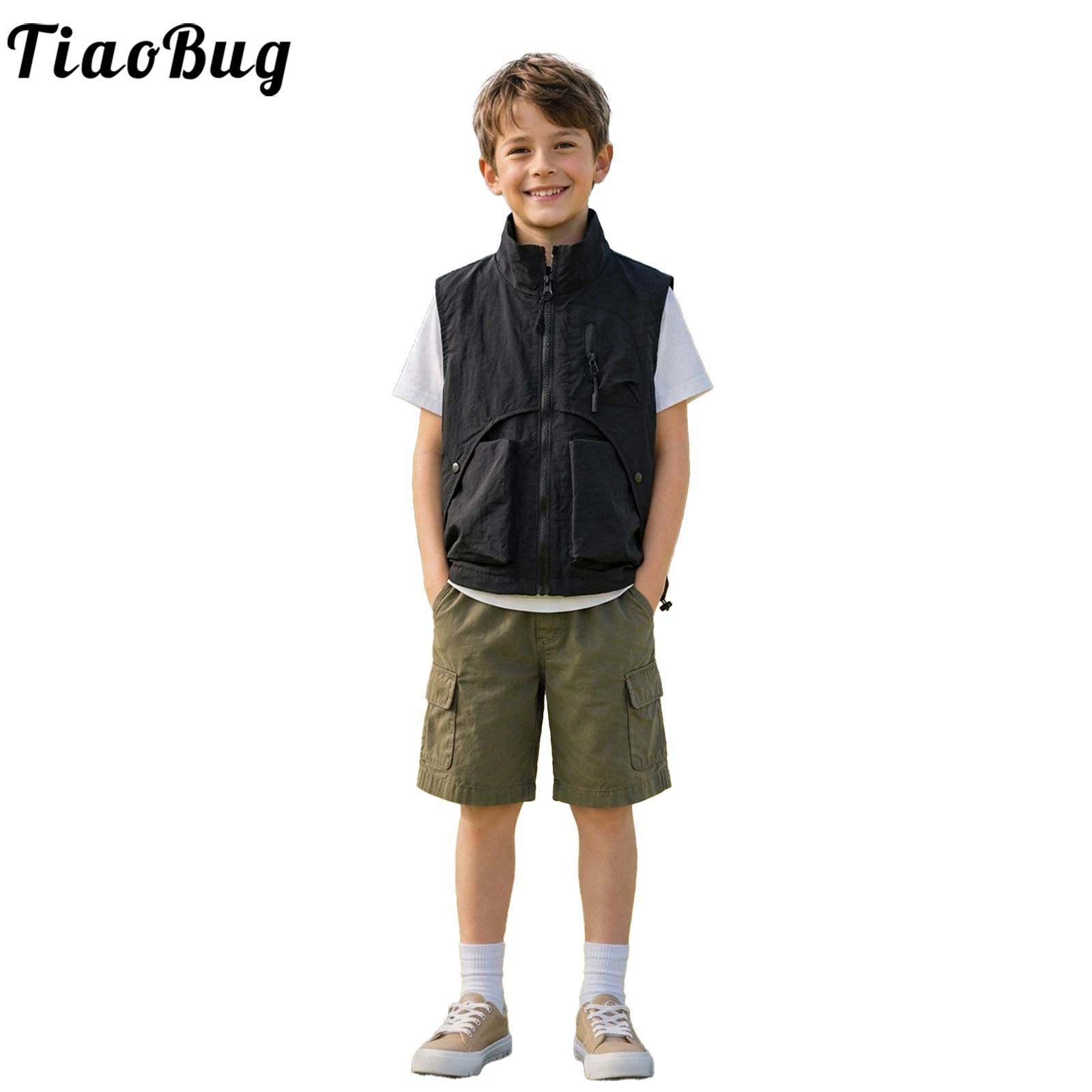 Rompi Kargo Ritsleting Fashion - Outdoor Camping Activities For Kids ulasan dan harga