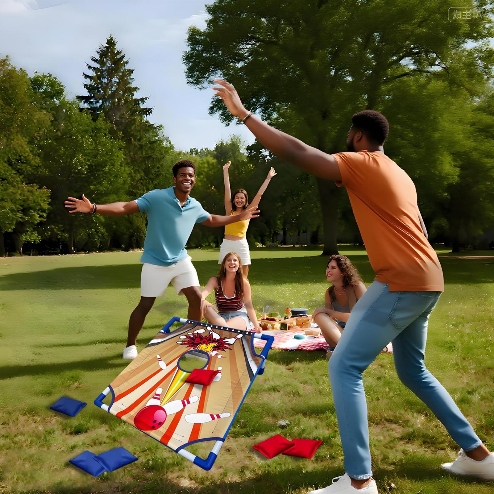Permainan Lempar Bean Bag untu - Outdoor Camping Games For Adults ulasan dan harga