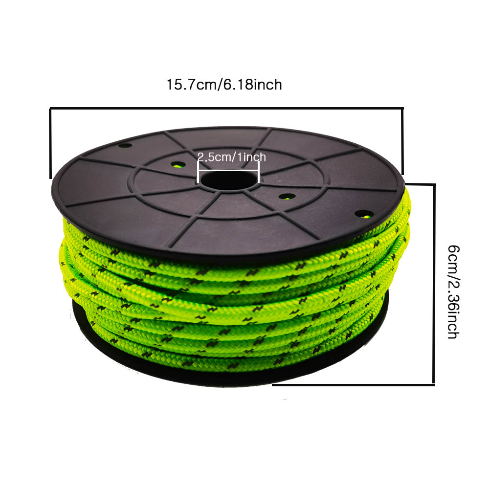 Tali Paracord Reflektif 30M 6m - Outdoor Camping Lights String ulasan dan harga
