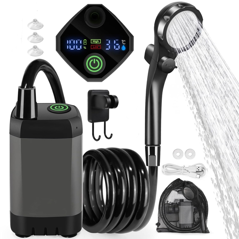 Set Shower Listrik Luar Ruanga - Outdoor Camping Showers ulasan dan harga