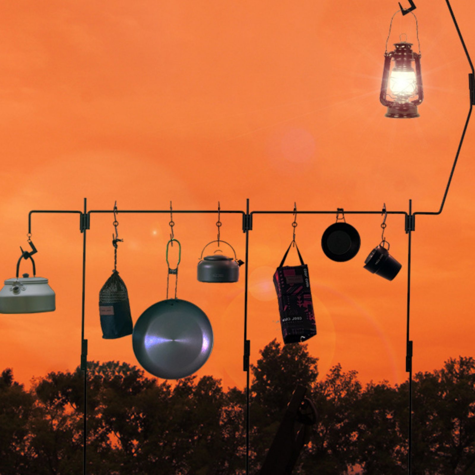 Tiang Lampu Camping Mudah Dira - Kitchen Outdoor Camping ulasan dan harga