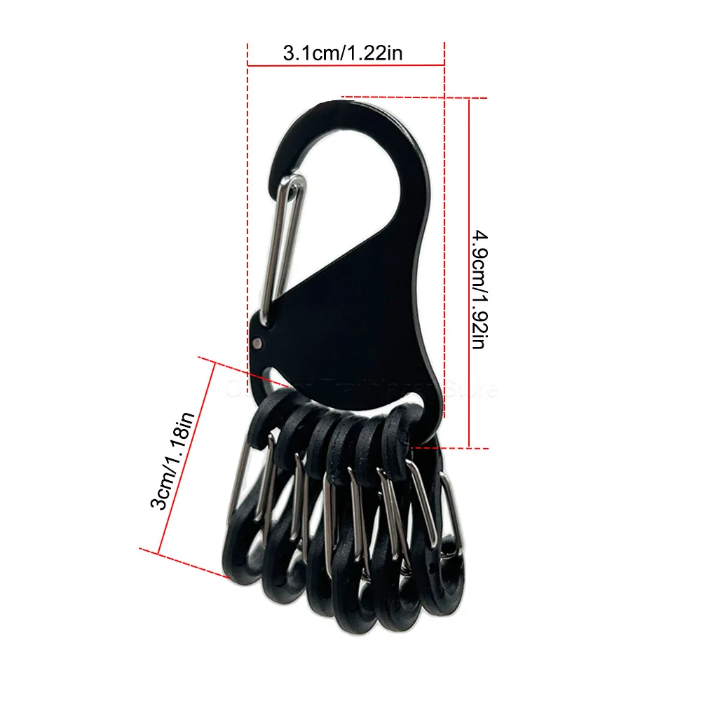 Karabiner Aluminium Alloy untu - Glow Sticks Survival ulasan dan harga