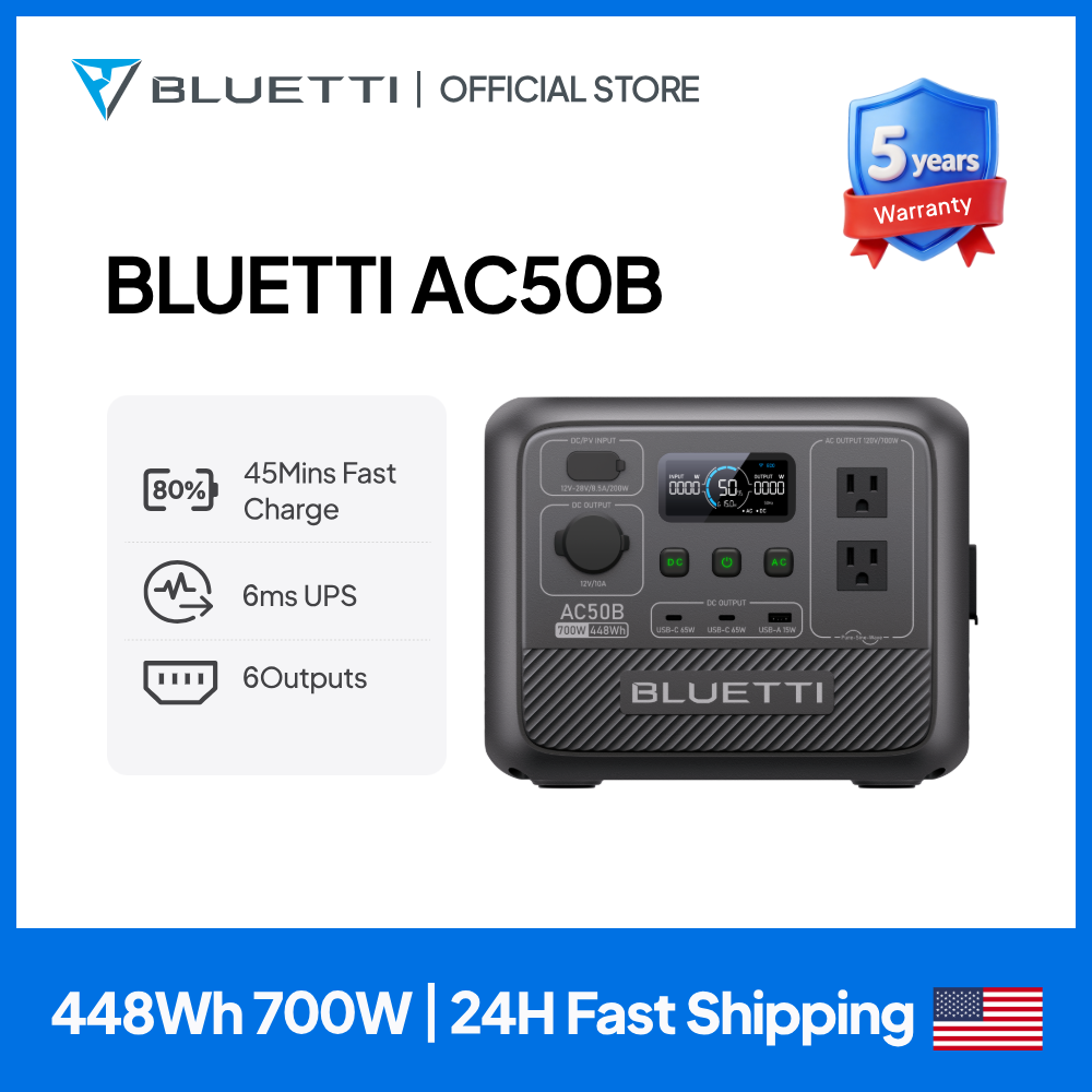 BLUETTI AC50B Pembangkit Listr - Outdoor Camping Kit ulasan dan harga