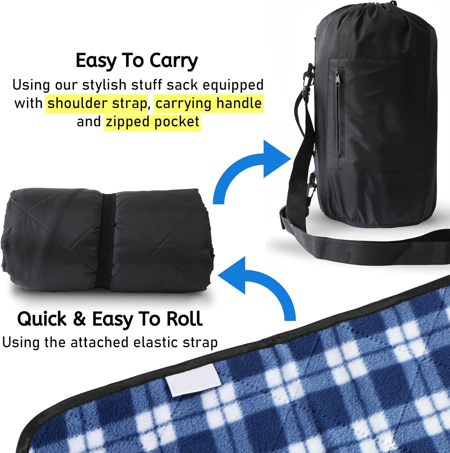 Selimut Luar Ruangan Anti Air  - Outdoor Camping Quilt ulasan dan harga