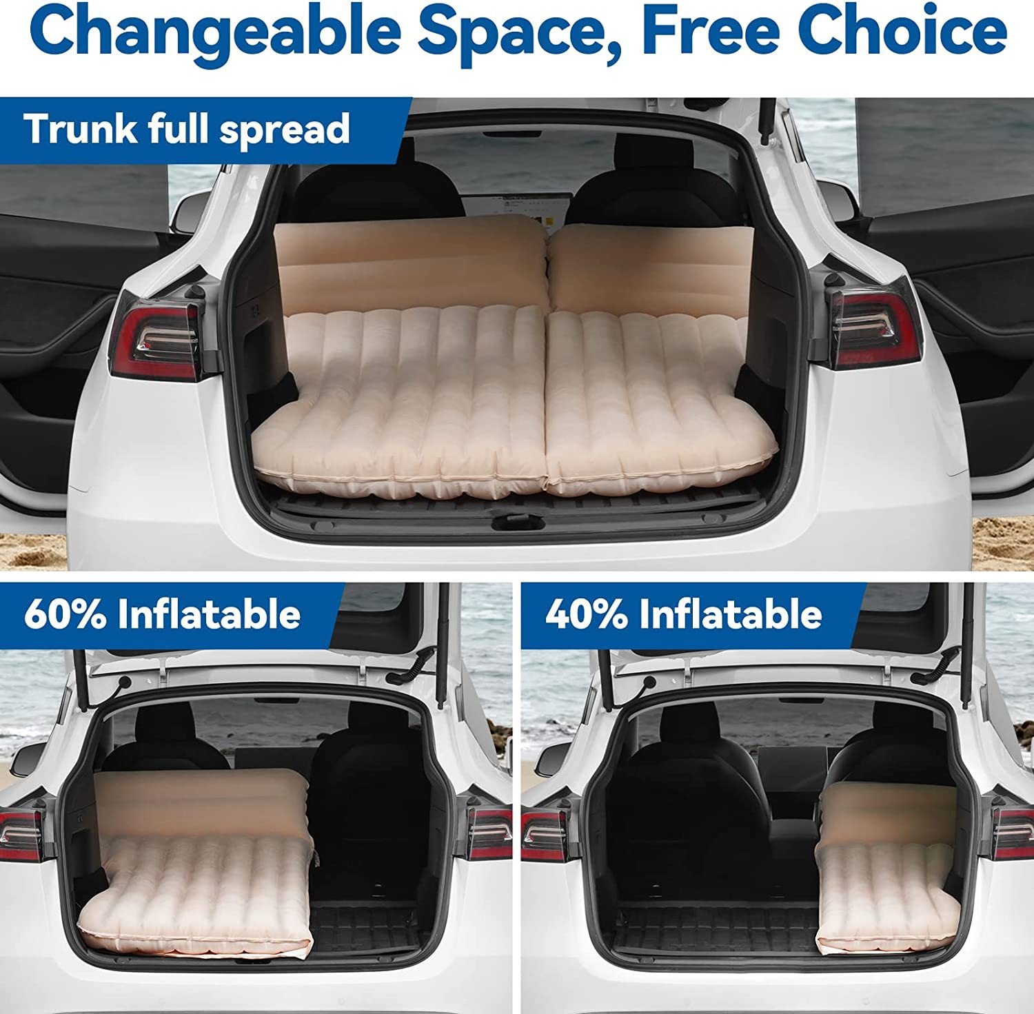 Tempat tidur tiup mobil portab - Inflatable Mattress ulasan dan harga