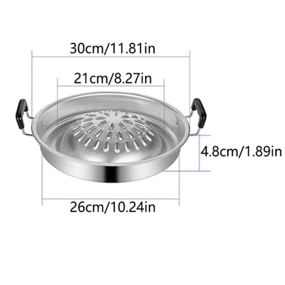 Panci Panggangan Hot Pot 2 in  - Kitchen Outdoor Camping ulasan dan harga