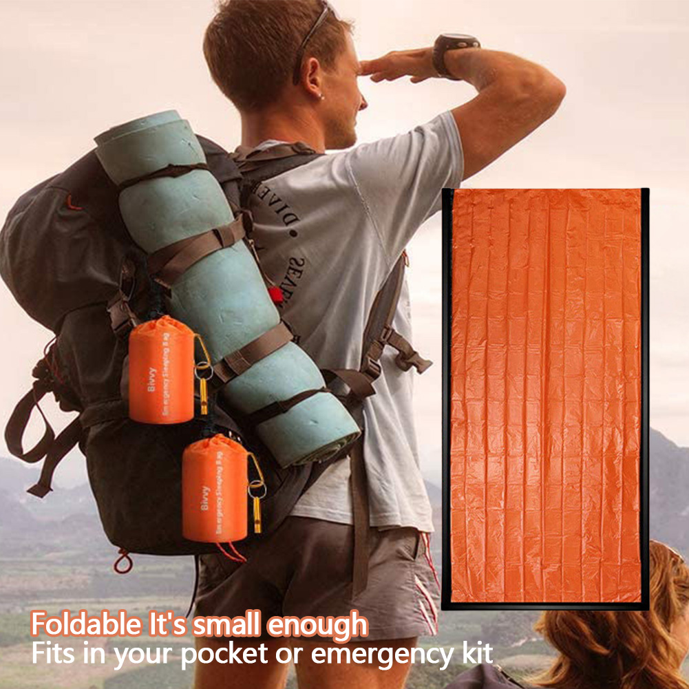 Kantong Tidur Darurat Tahan Ai - Survival Kit ulasan dan harga