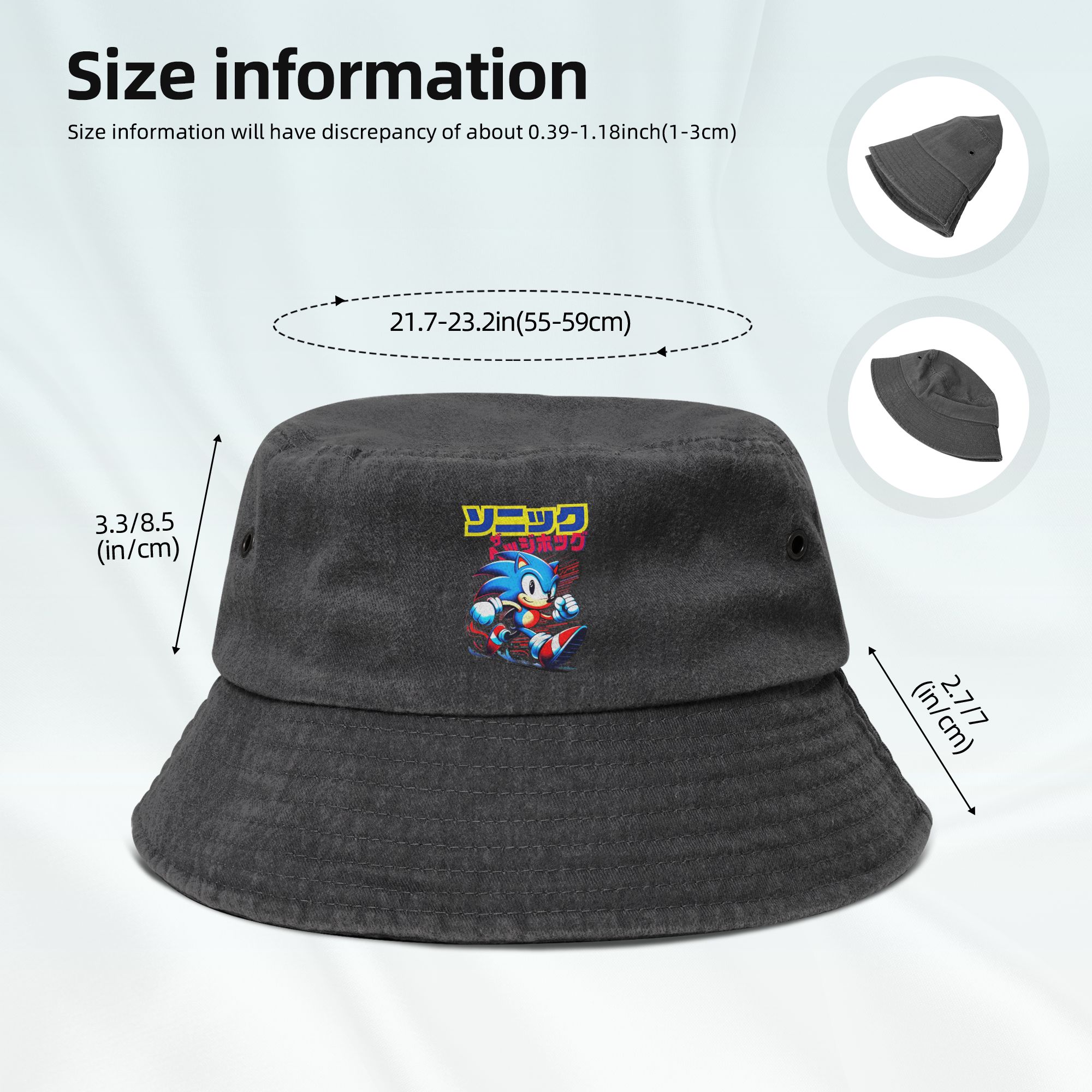Topi Bucket Kartun Hedgehog Sh - Outdoor Camping Games For Adults ulasan dan harga