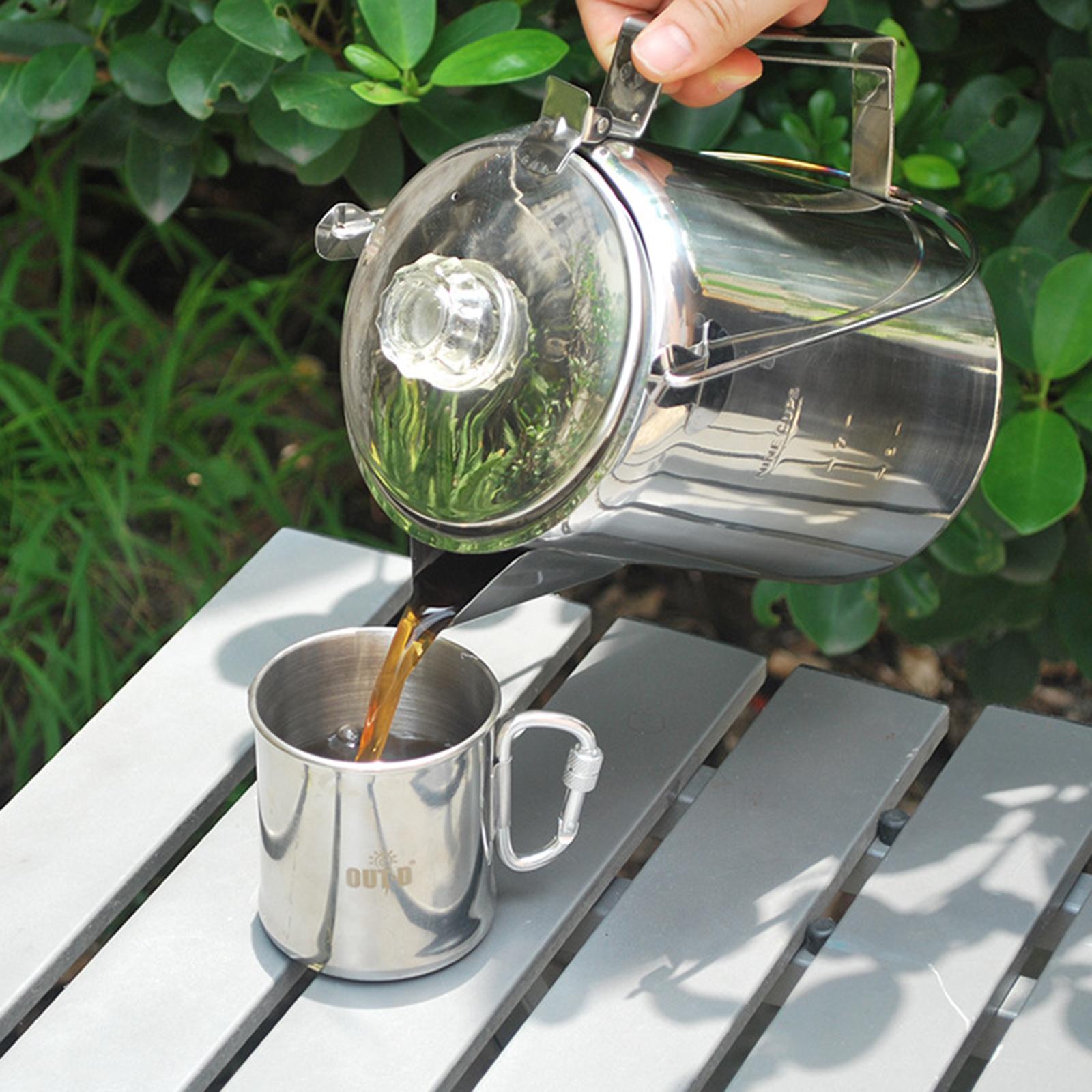 Panci Perkolator Kopi Camping  - Camp Percolator Coffee ulasan dan harga