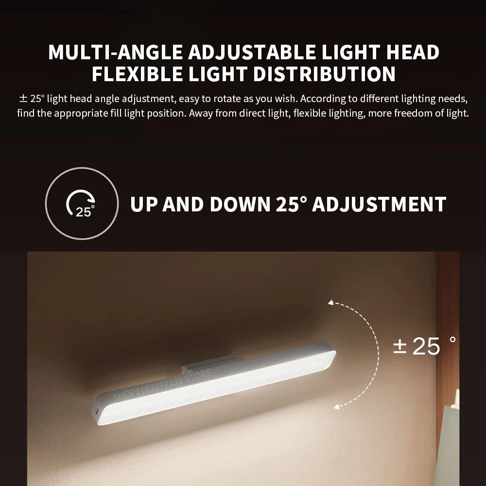 Lampu Baca Magnetik MIJIA 36cm - Headlamp ulasan dan harga