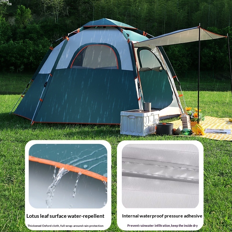 Tenda Camping Otomatis Tebal u - Outdoor Camping Automatic Quick Opening Tent ulasan dan harga