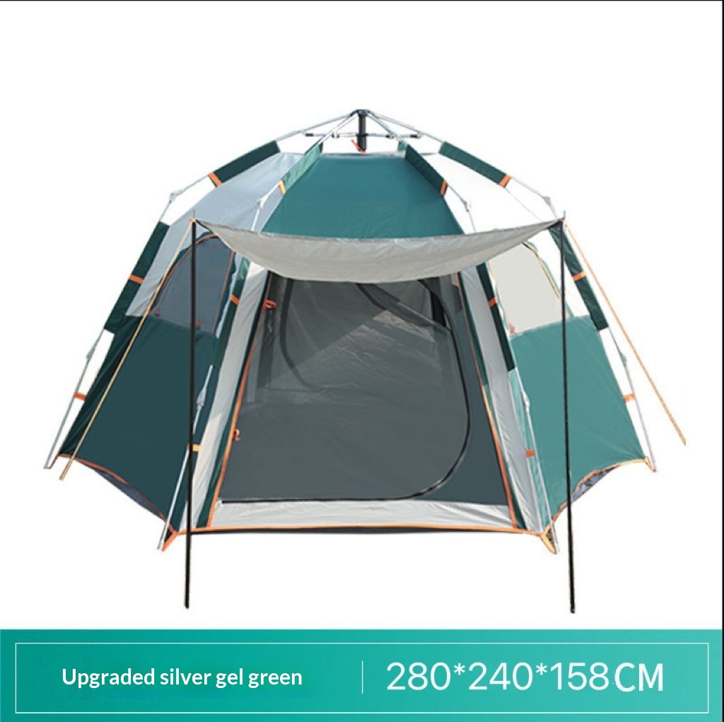 Tenda Camping Otomatis Tebal u - Outdoor Camping Automatic Quick Opening Tent ulasan dan harga