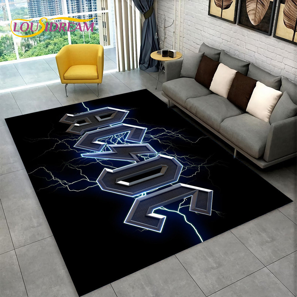 Karpet Area Band Rock AC/DC Be - Outdoor Camping Mats Large ulasan dan harga