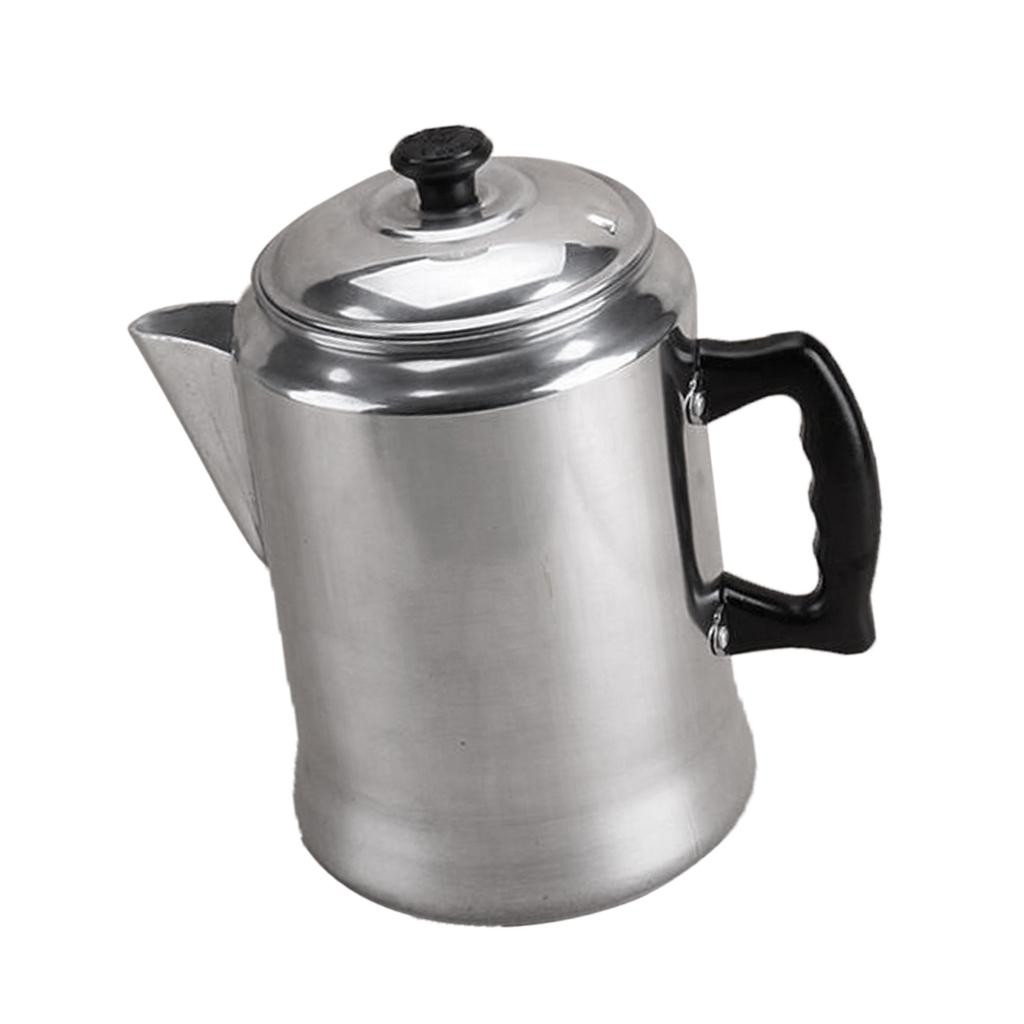 Teko Kopi Aluminium Portabel u - Camp Percolator Coffee ulasan dan harga