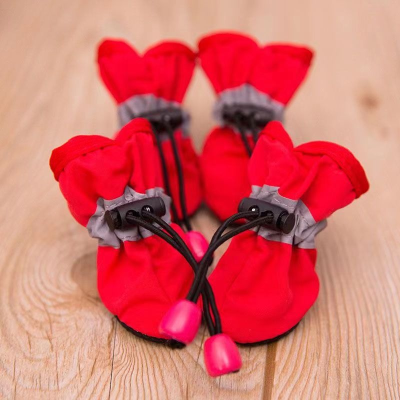 4 Buah Sepatu Anjing Kecil Sep - Outdoor Camping Slippers ulasan dan harga