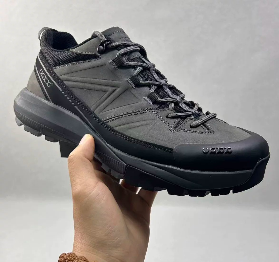 Sepatu Kulit Kasual Hiking Tre - Urban Outdoor Camping ulasan dan harga