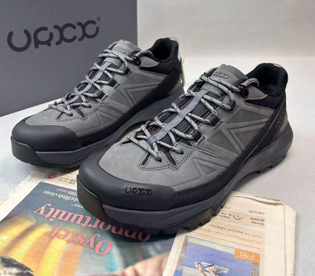 Sepatu Kulit Kasual Hiking Tre - Urban Outdoor Camping ulasan dan harga