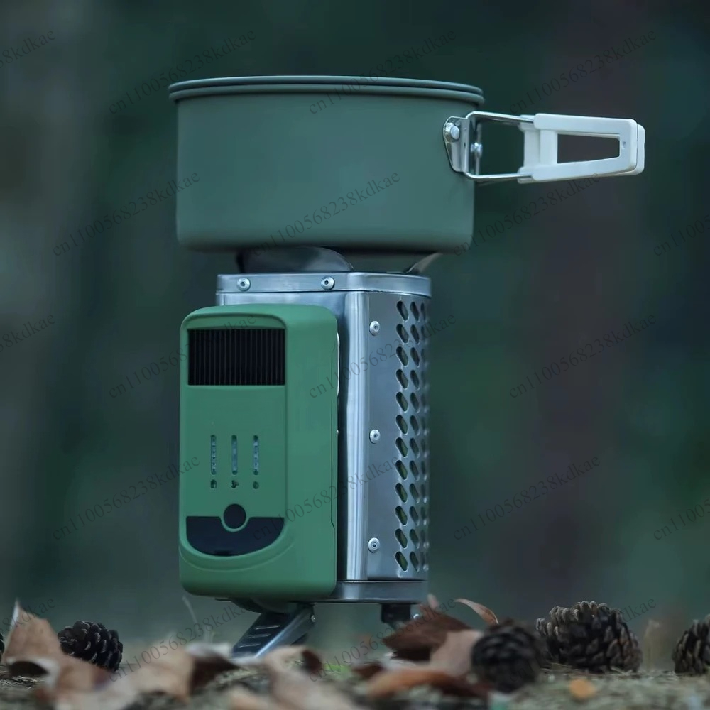 Kompor Kayu Portabel Tanpa Asa - Outdoor Camping Wood Stove ulasan dan harga