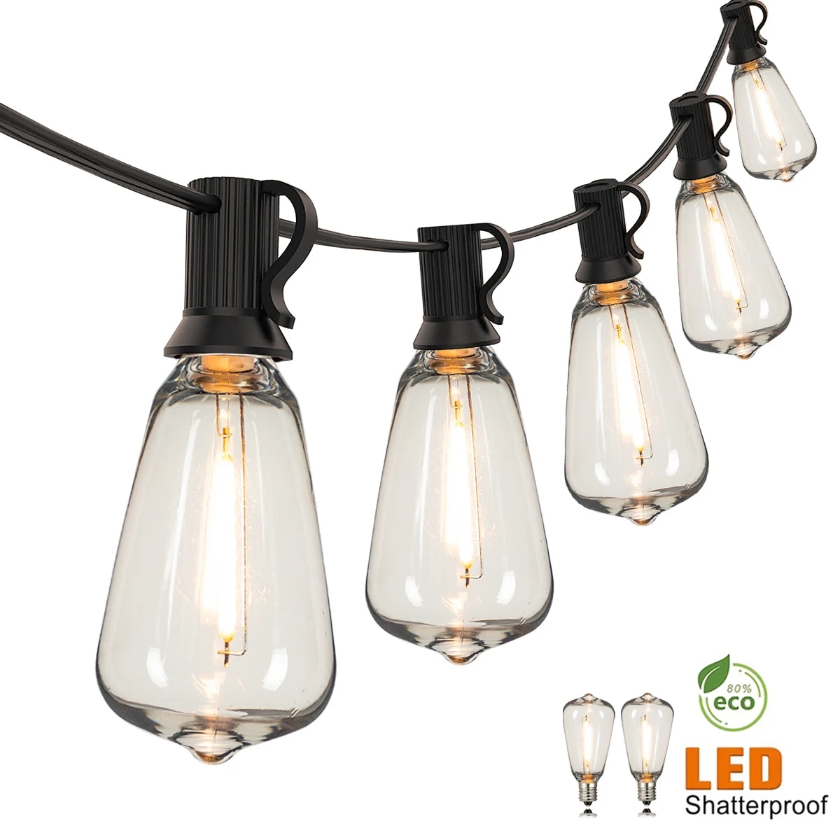 Lampu String ST38 110V Colokan - Outdoor Camping Lights String ulasan dan harga