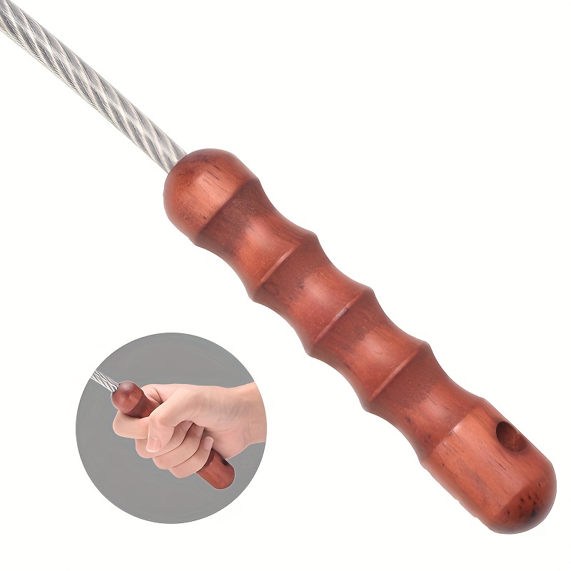 Cambuk Taktis Gagang Kayu Alat - Survival Kit ulasan dan harga